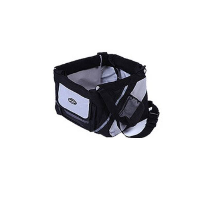 Pet Bike Basket Carrier – Removable Front Handlebar Bag for Cats & Dogs