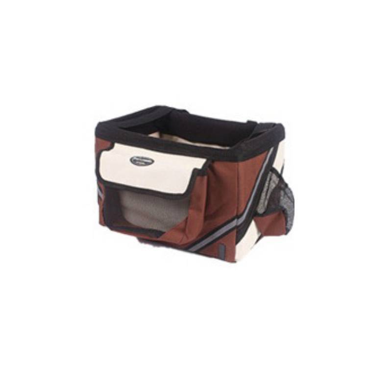 Pet Bike Basket Carrier – Removable Front Handlebar Bag for Cats & Dogs