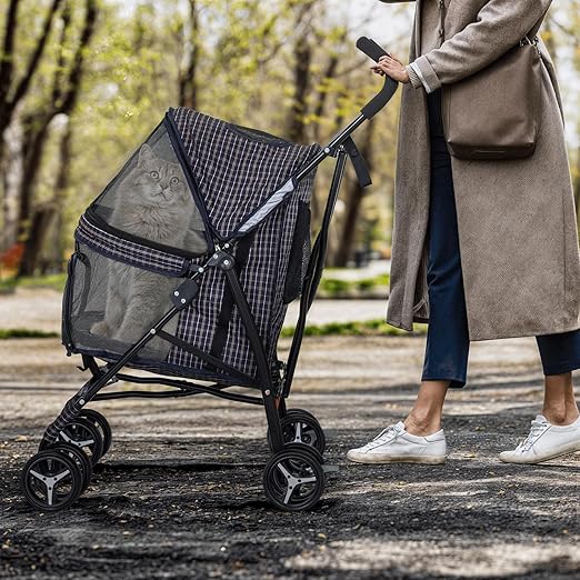 MoNiBloom 4-Wheel Pet Jogger Stroller