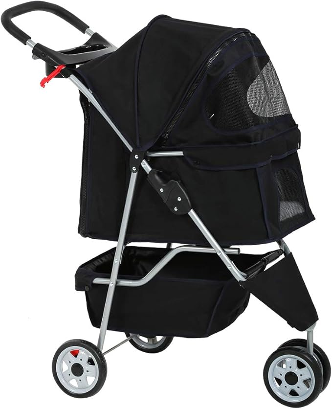 BestPet Cruiser – 3-Wheel Lightweight Pet Stroller