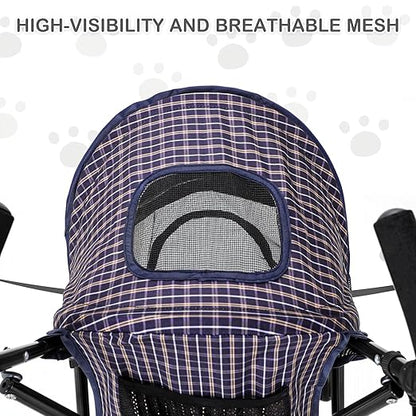 MoNiBloom 4-Wheel Pet Jogger Stroller