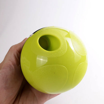 Interactive Dog Food Tumbler – Puzzle Feeder & Dispenser Toy