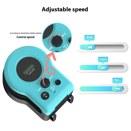 Smart Automatic Running Cat Toy | 3-Speed Hunting Exercise
