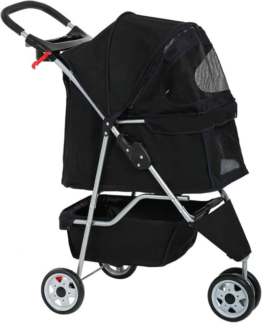 BestPet Cruiser – 3-Wheel Lightweight Pet Stroller