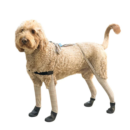 Premium Dog Leggings for Boots | Deluxe Anti-Slip Protective Winter Leg Covers