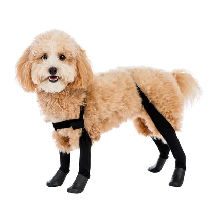 Premium Dog Leggings for Boots | Deluxe Anti-Slip Protective Winter Leg Covers